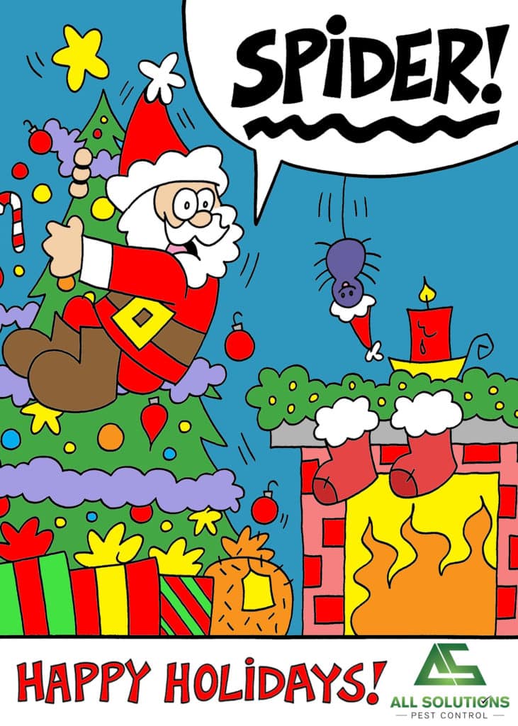 Santa Christmas Card Colored